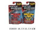 Трансформер-робот SuperWarrior в ассортименте на карт.,40571
