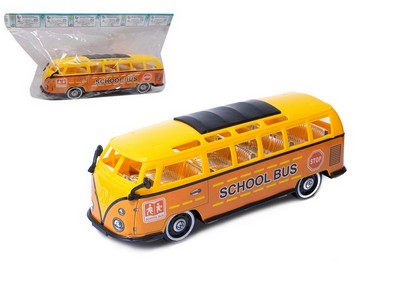 Автобус школьный большой Хром-сиденья W в пак.,46359