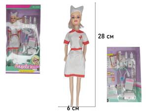 Кукла Доктор с аксессуарами в кор.,48239