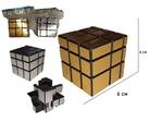 Головоломка - Кубик 5,7 см. металлик разноразмерный в пак.,49533